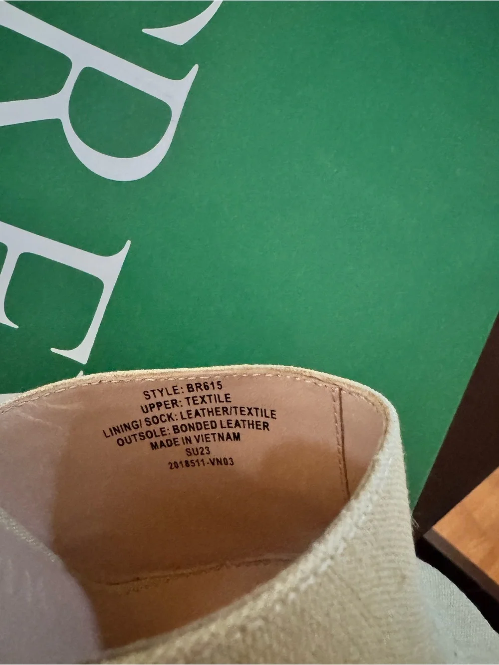 Khaki Linen J Crew wedges size 6
